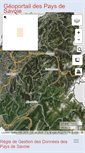 Mobile Screenshot of geoportail-des-savoie.org
